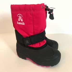 Kamik Slip On Waterbug Winter Snow Boot Size 10